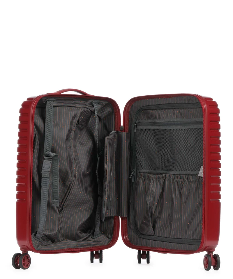 Delsey Paris Caumartin Plus 4-Rollen Trolley rote