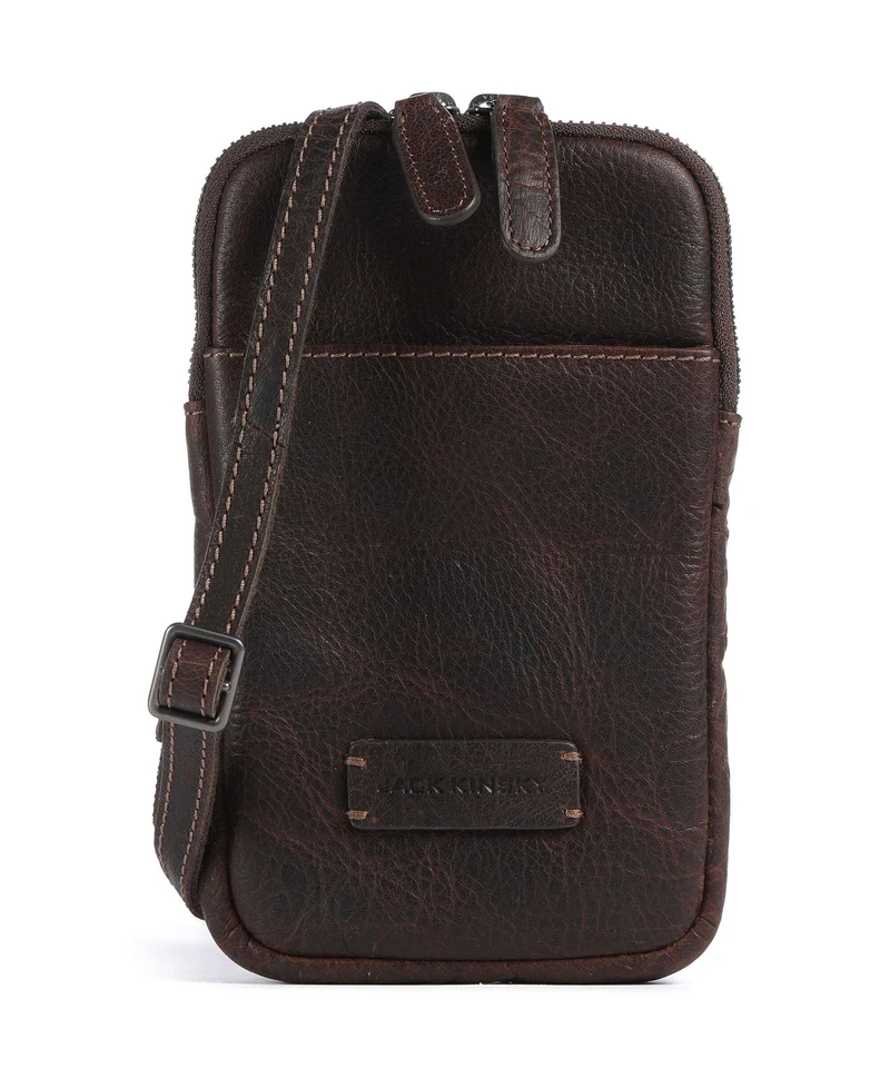 Jack Kinsky Porto 10 Handytasche mokka