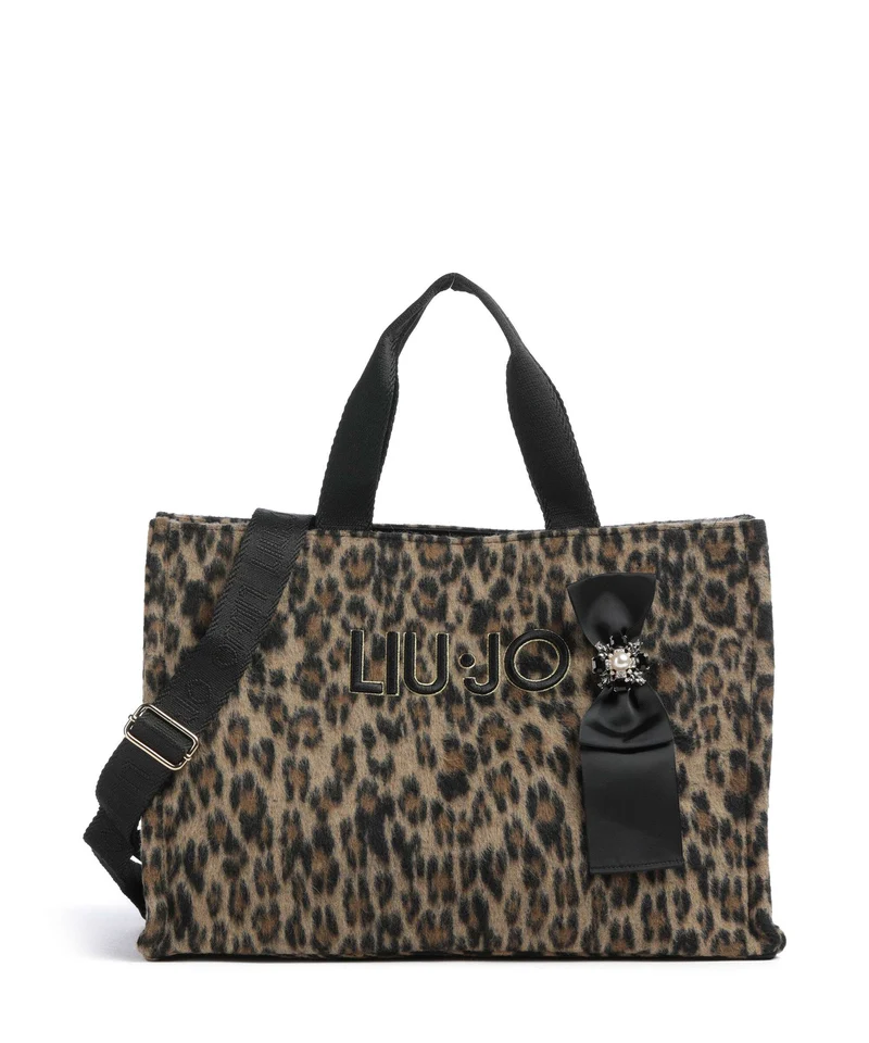 Liu Jo L Handtasche brown animalier