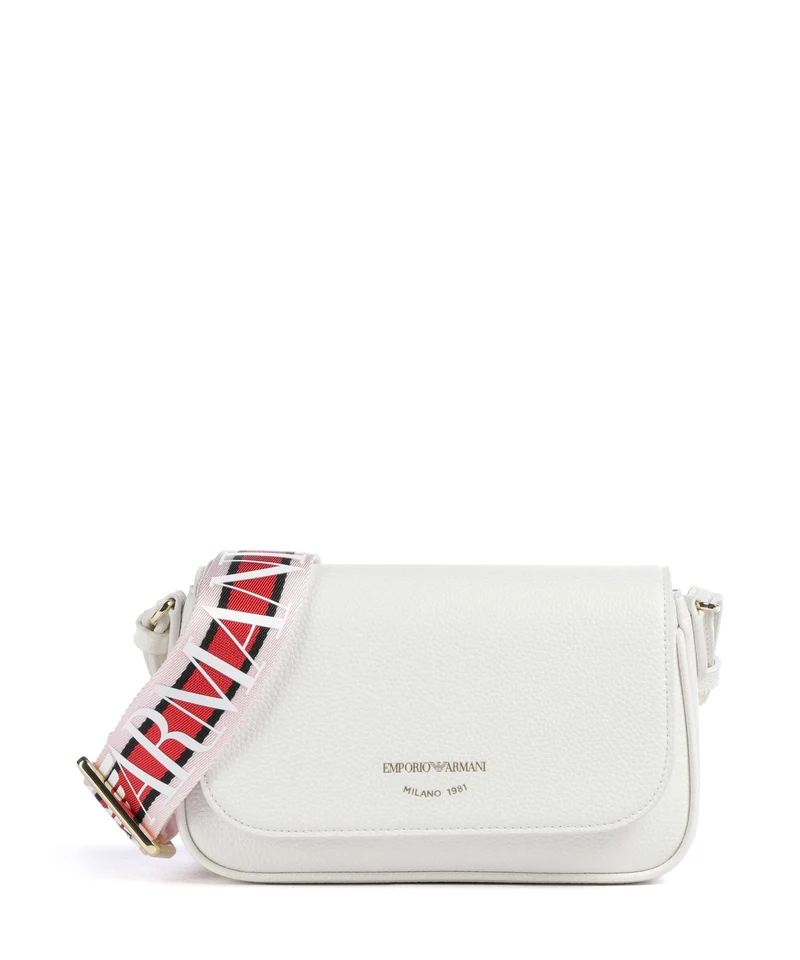 Emporio Armani Lilly Umhängetasche white/brown