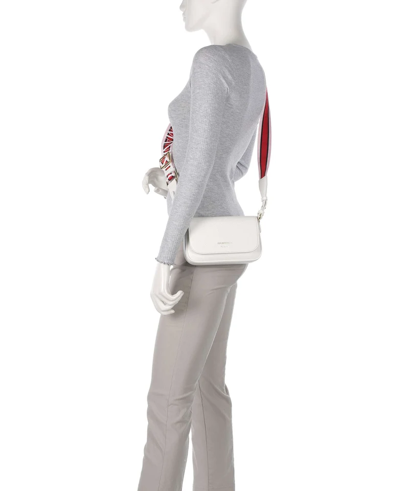 Emporio Armani Lilly Umhängetasche white/brown