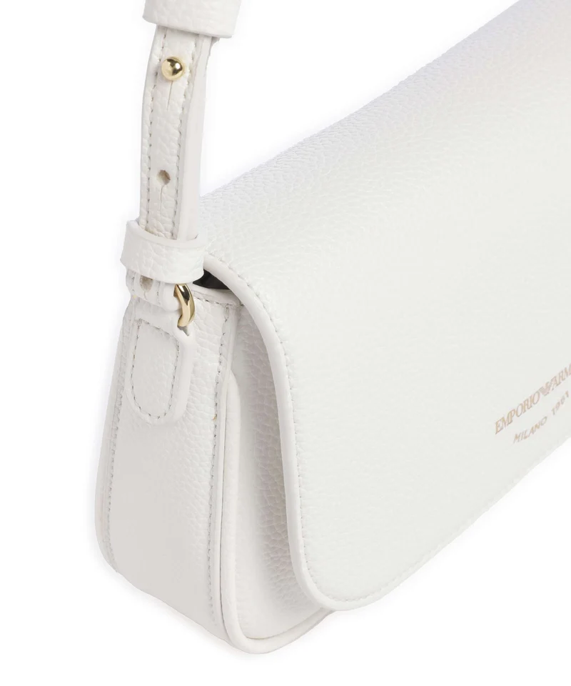 Emporio Armani Lilly Umhängetasche white/brown