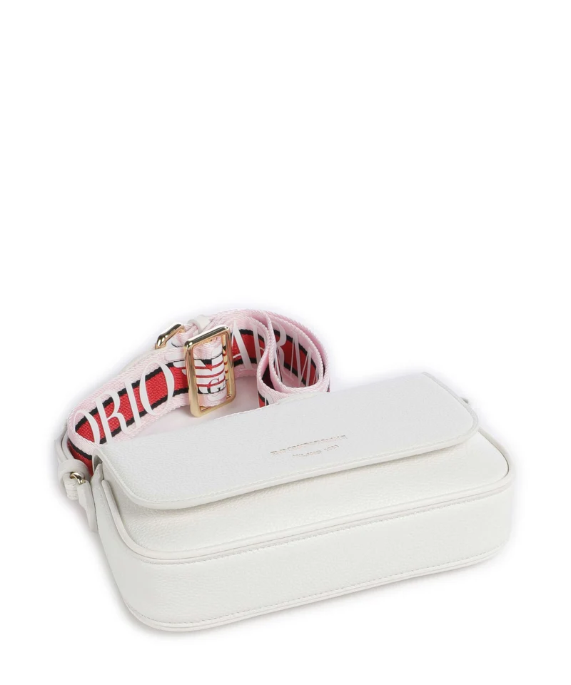 Emporio Armani Lilly Umhängetasche white/brown