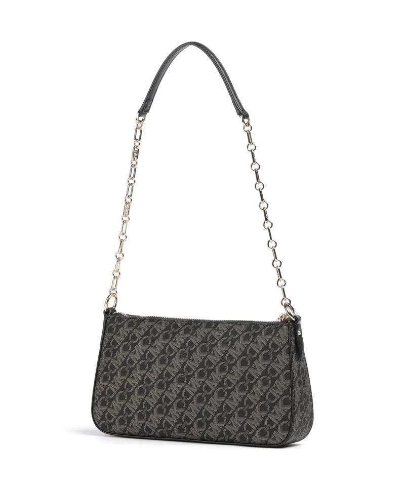 Michael Kors Empire Schultertasche black/pale gold