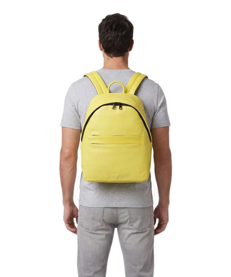 DuDu Bags New York Laptop-Rucksack citrus yellow