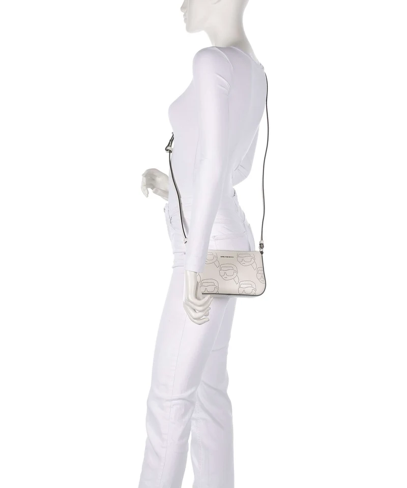 Karl Lagerfeld K/Ikonik Umhängetasche offwhite