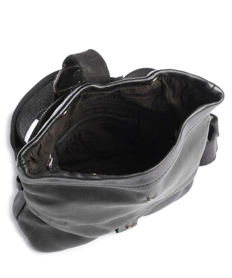 Aunts & Uncles Barbershop Stubble Umhängetasche charcoal black