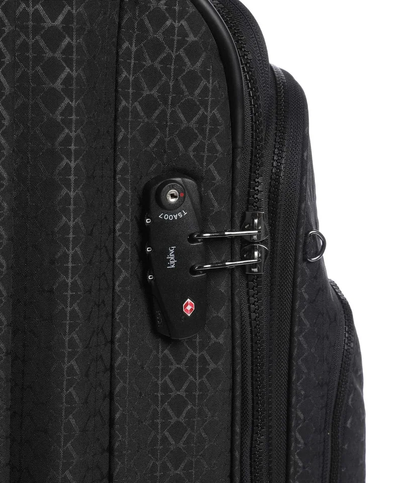 Kipling Basic New Youri L 4-Rollen Trolley signature embossed