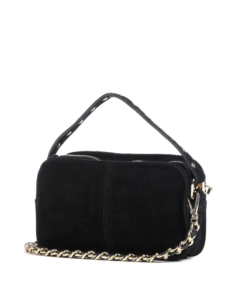 Núnoo Suede Helena Umhängetasche black