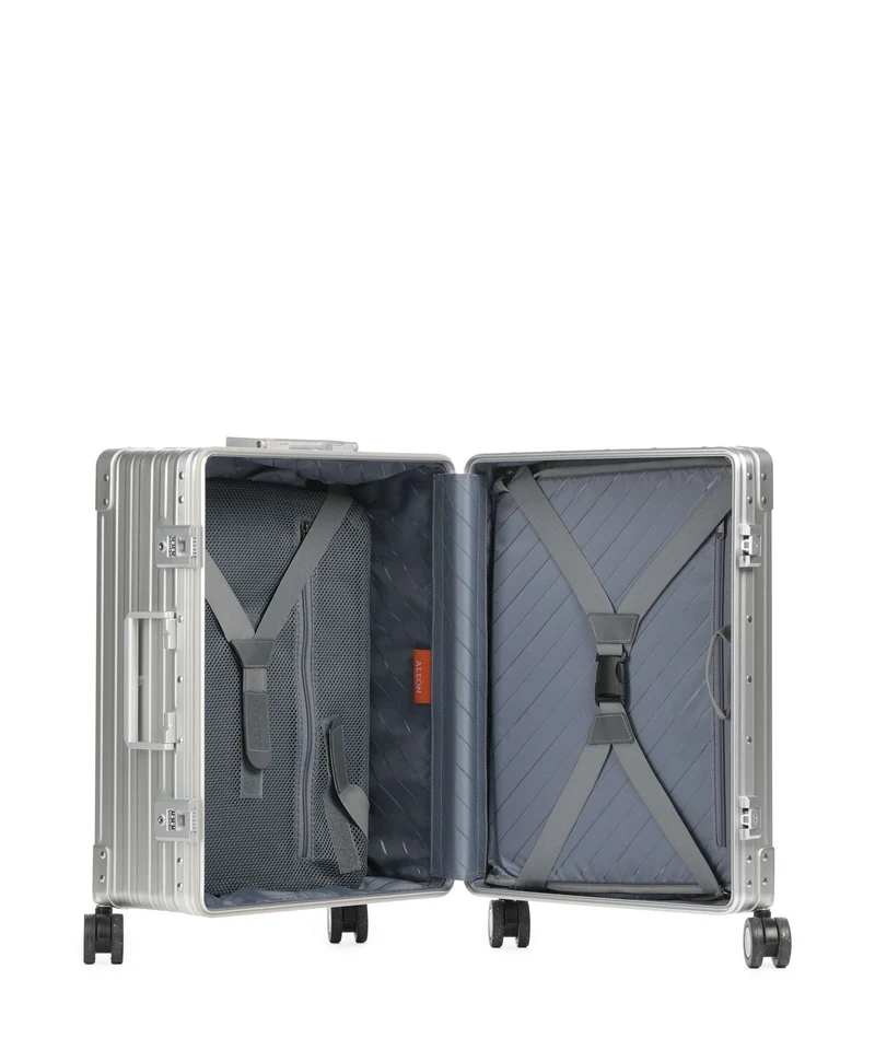 Aleon Classic 21 Domestic Suiter 4-Rollen Trolley platinum
