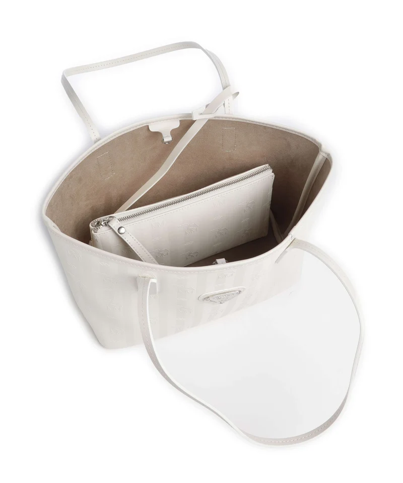 Maison Mollerus Vinerus Genf Shopper snow weiss
