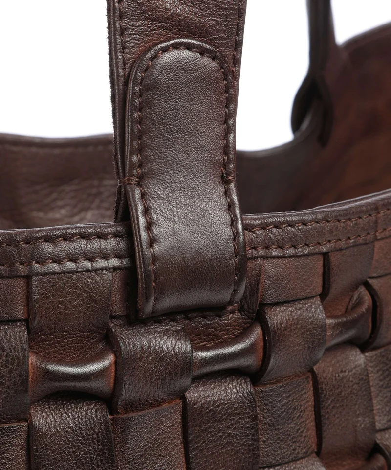 Depeche Modern Handcraft Shopper choco brown