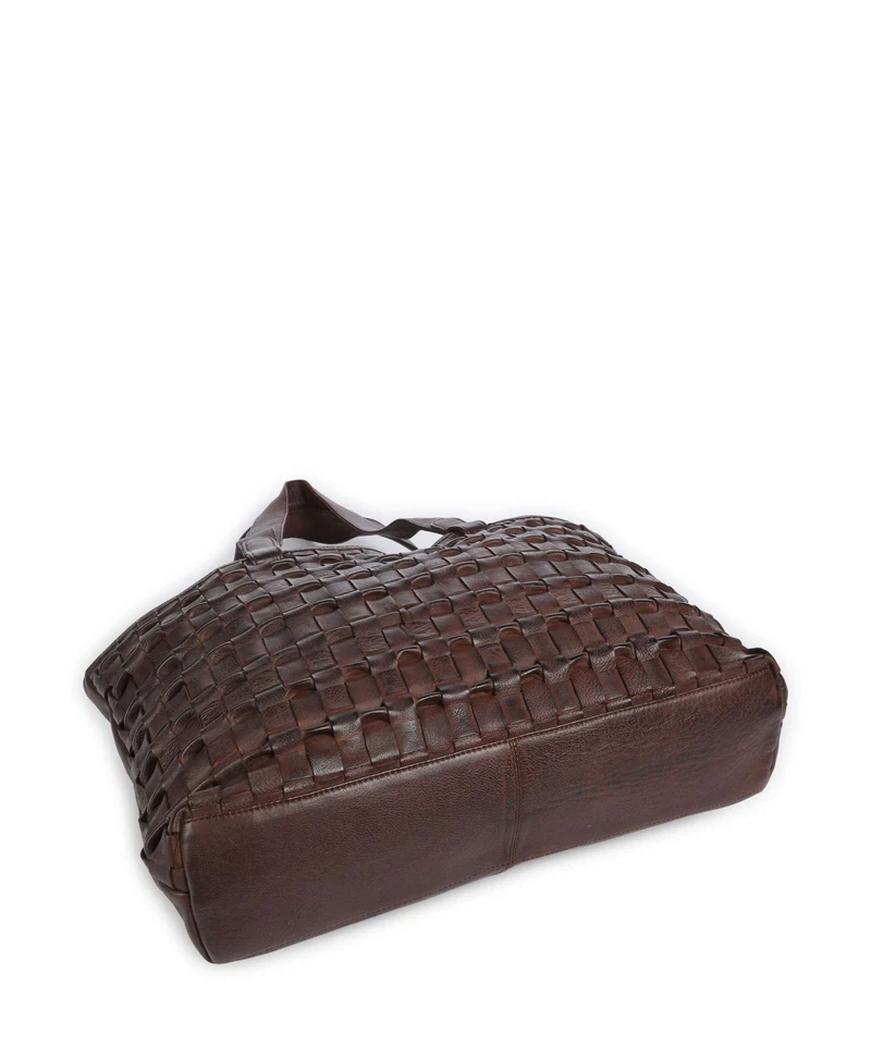 Depeche Modern Handcraft Shopper choco brown