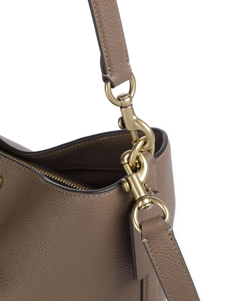 Coach Willow Soft Beuteltasche dark stone