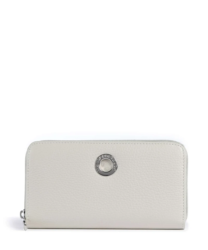 Mandarina Duck Mellow Leather Geldbörse cashmere