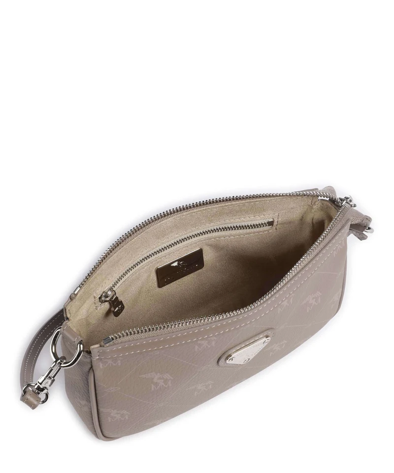 Maison Mollerus Pecarus Missy Schultertasche taupe/rosé/silber