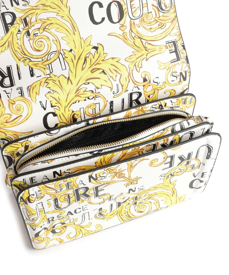 Versace Jeans Couture Couture 01 Umhängetasche white/gold