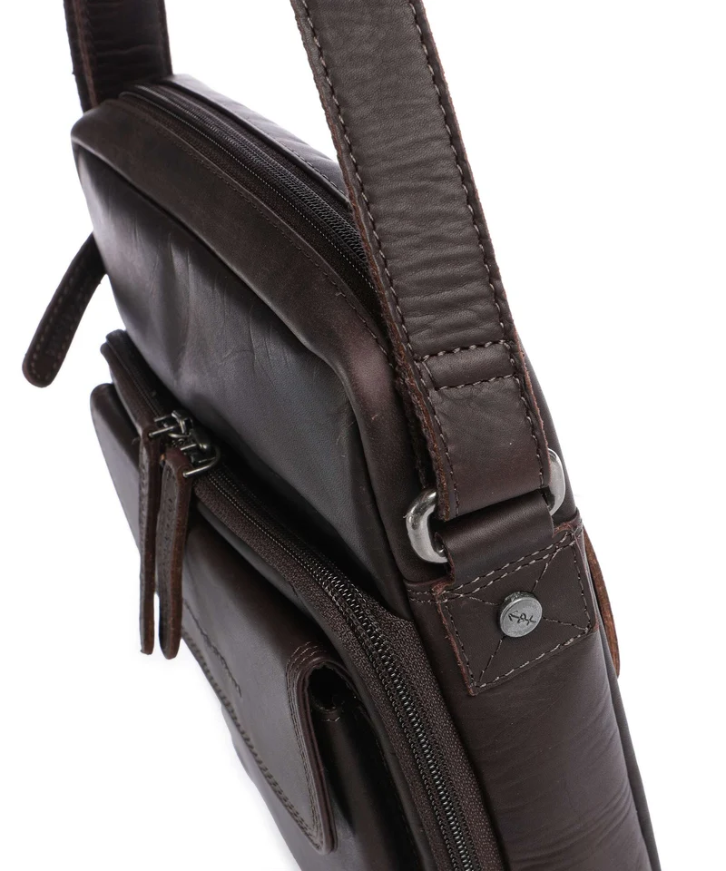 The Chesterfield Brand Wax Pull Up Cow Montira Umhängetasche brown