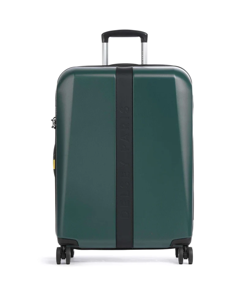 Delsey Paris Promenade Hard 2.0 4-Rollen Trolley gruen