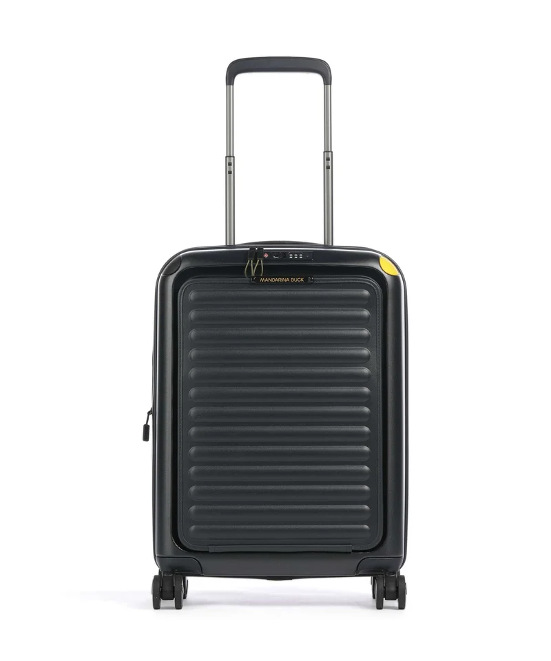 Mandarina Duck Smart Duck 4-Rollen Trolley dark gloss