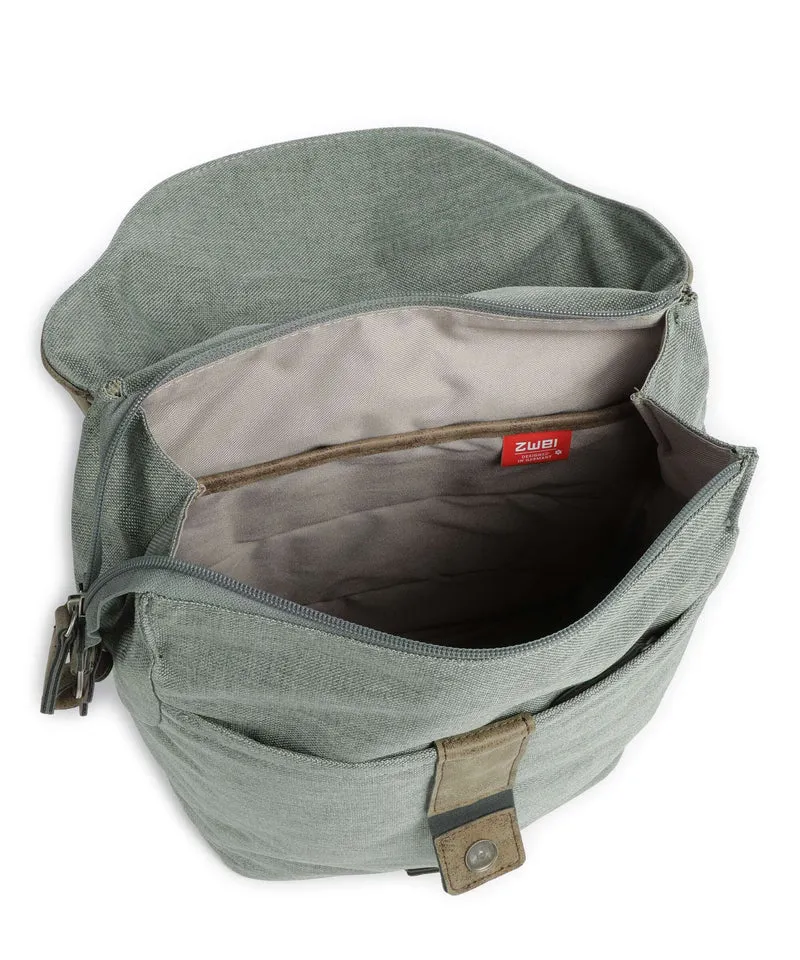 Zwei Olli O12 Rucksack eucalyptus