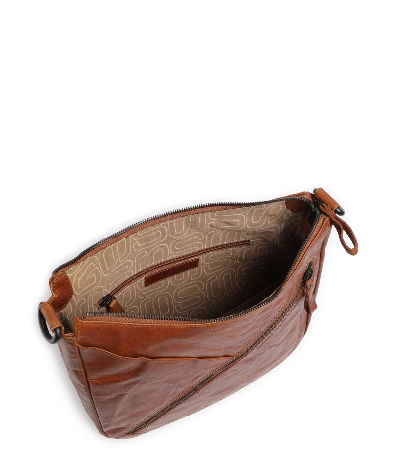 Spikes & Sparrow Bronco Lillia Beuteltasche brandy