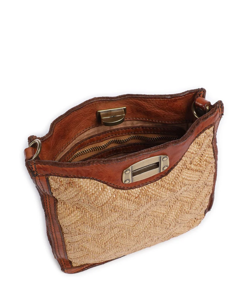 Campomaggi Schultertasche naturale/congac