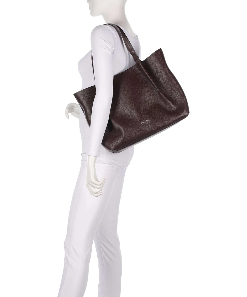 Marc O'Polo Bellar M Shopper dark aubergine