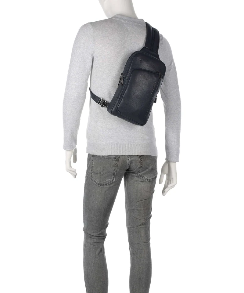 Piquadro S134 Slingbag blue