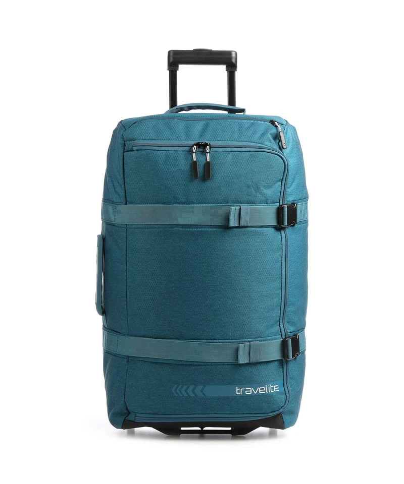 Travelite Kick Off Rollenreisetasche petrol