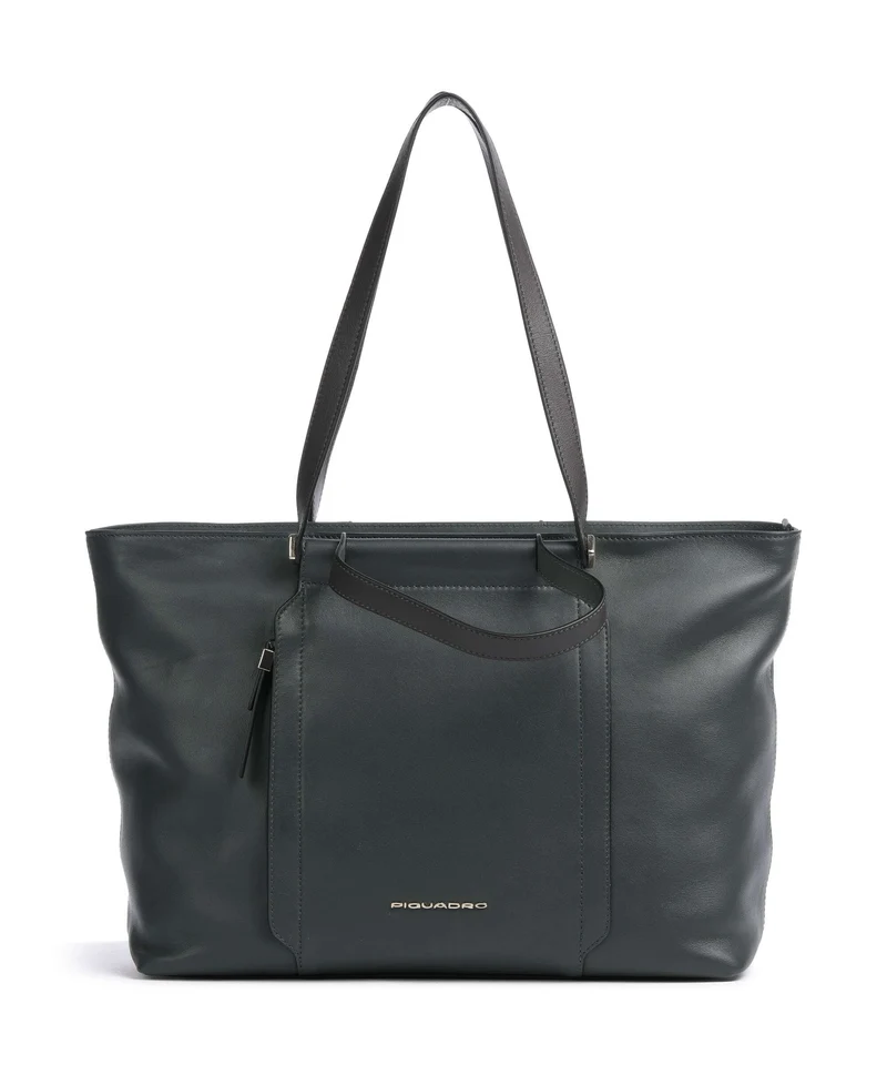 Piquadro Circle Shopper verde bosco/verde oliva
