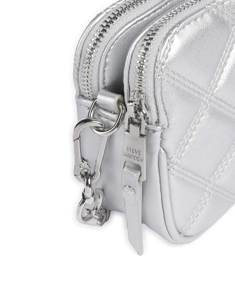Steve Madden BMARVIS Umhängetasche silver