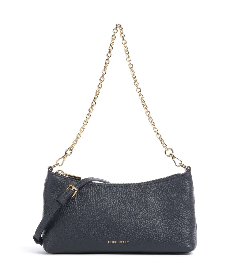 Coccinelle Aura Schultertasche midnight blue