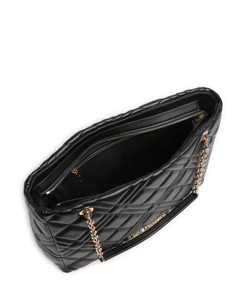 Love Moschino Quilted Shopper black