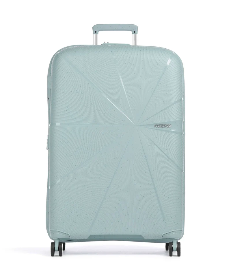American Tourister Starvibe 4-Rollen Trolley azzurro speckles