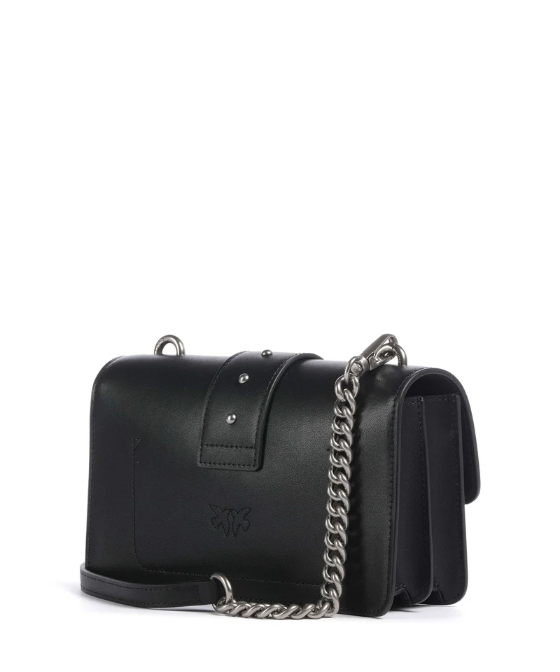 Pinko Love One Mini Umhängetasche nero/old silver