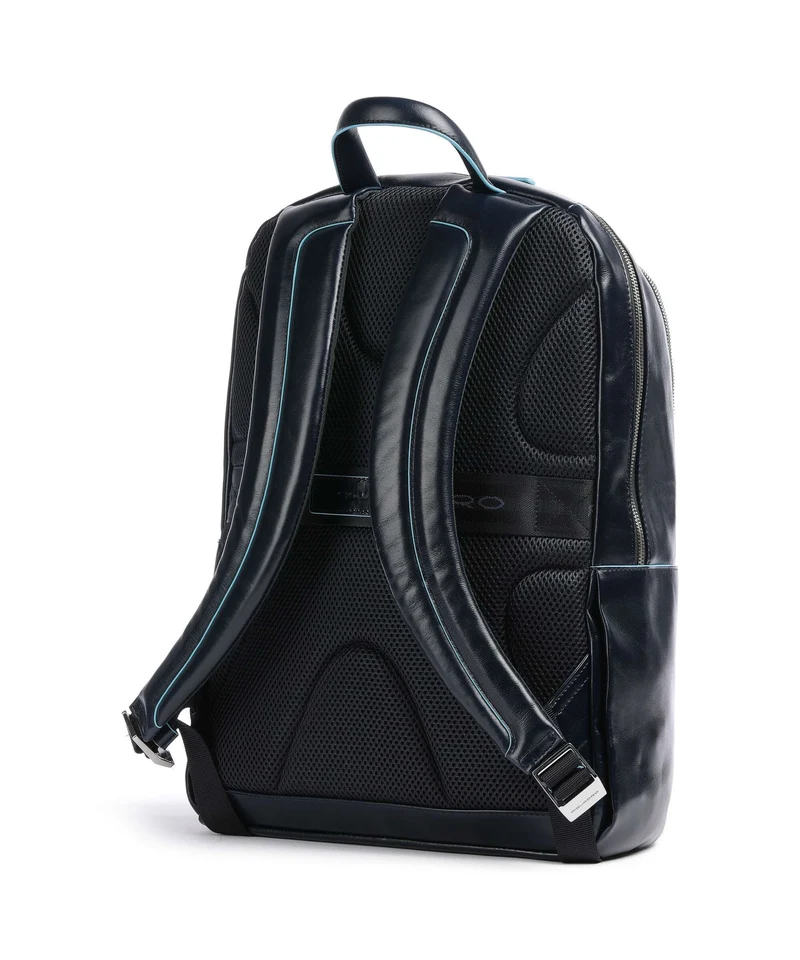 Piquadro Blue Square Laptop-Rucksack blu