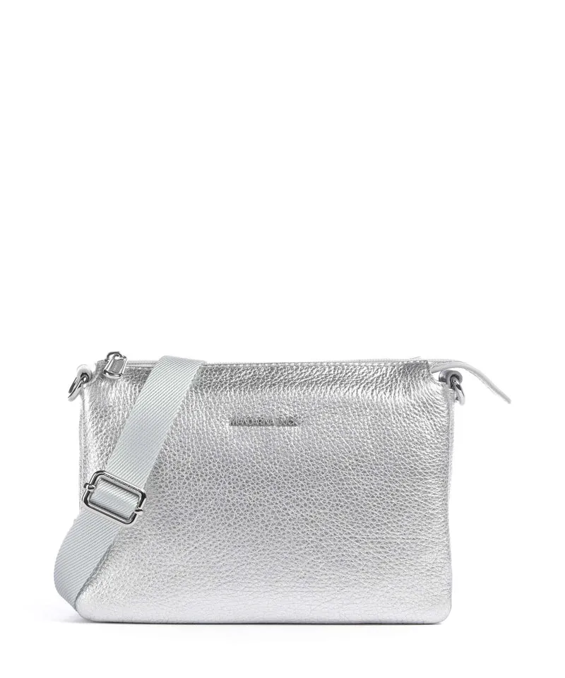 Mandarina Duck Mellow Metal Umhängetasche silver