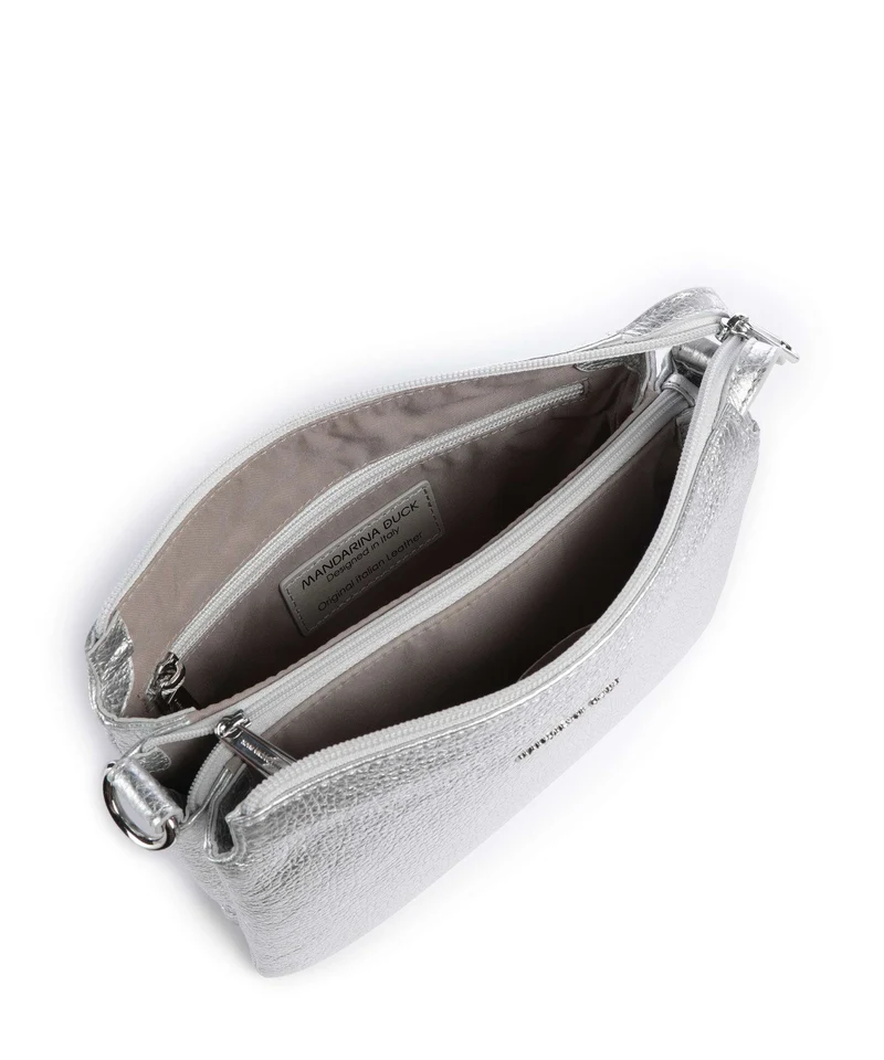 Mandarina Duck Mellow Metal Umhängetasche silver