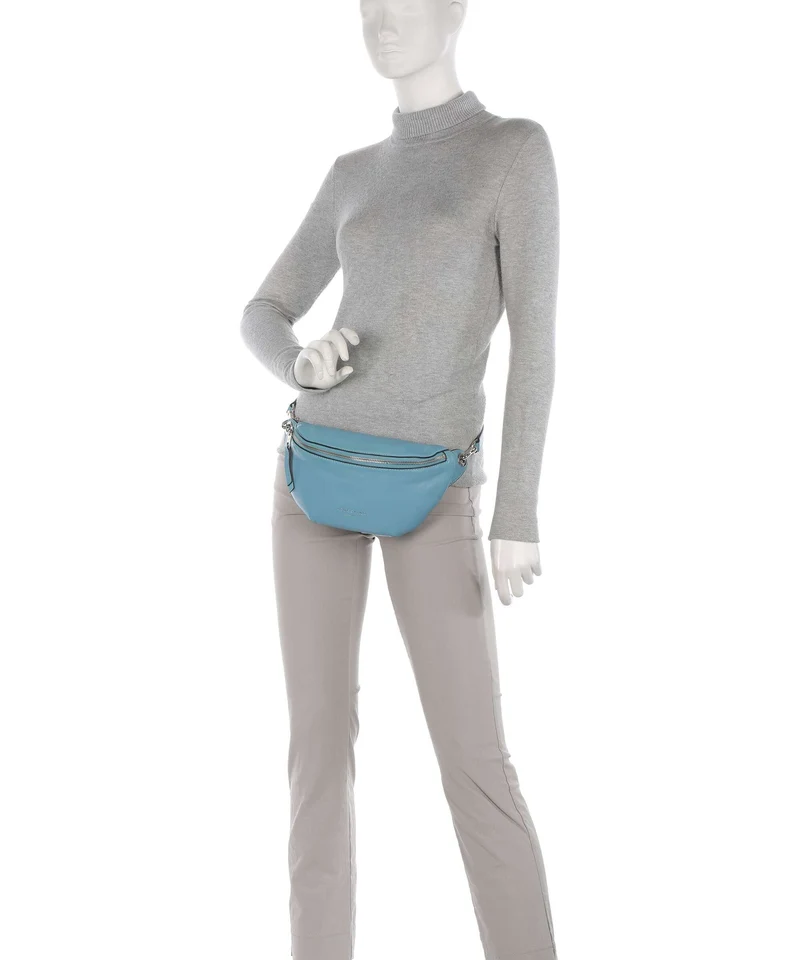 Liebeskind Tavia Sheep Natural Gürteltasche petrol blue