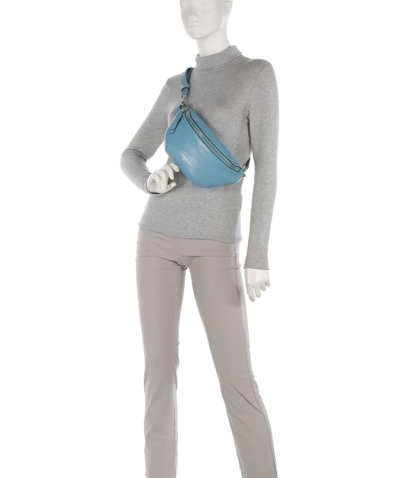 Liebeskind Tavia Sheep Natural Gürteltasche petrol blue