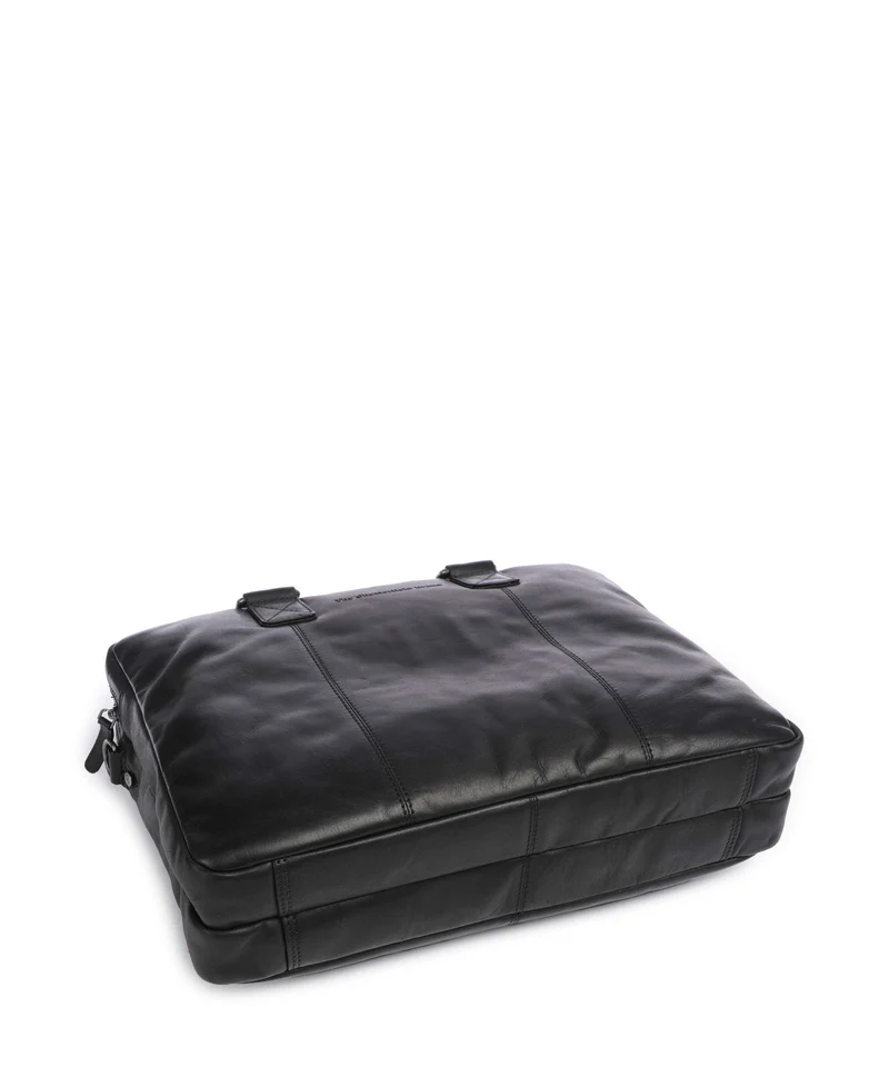The Chesterfield Brand Wax Pull Up Cow Fabian Aktentasche black