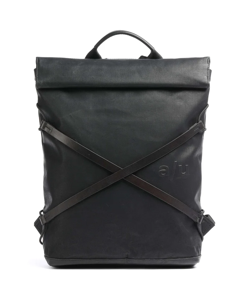 Aunts & Uncles Japan Yokohama Rolltop Rucksack black