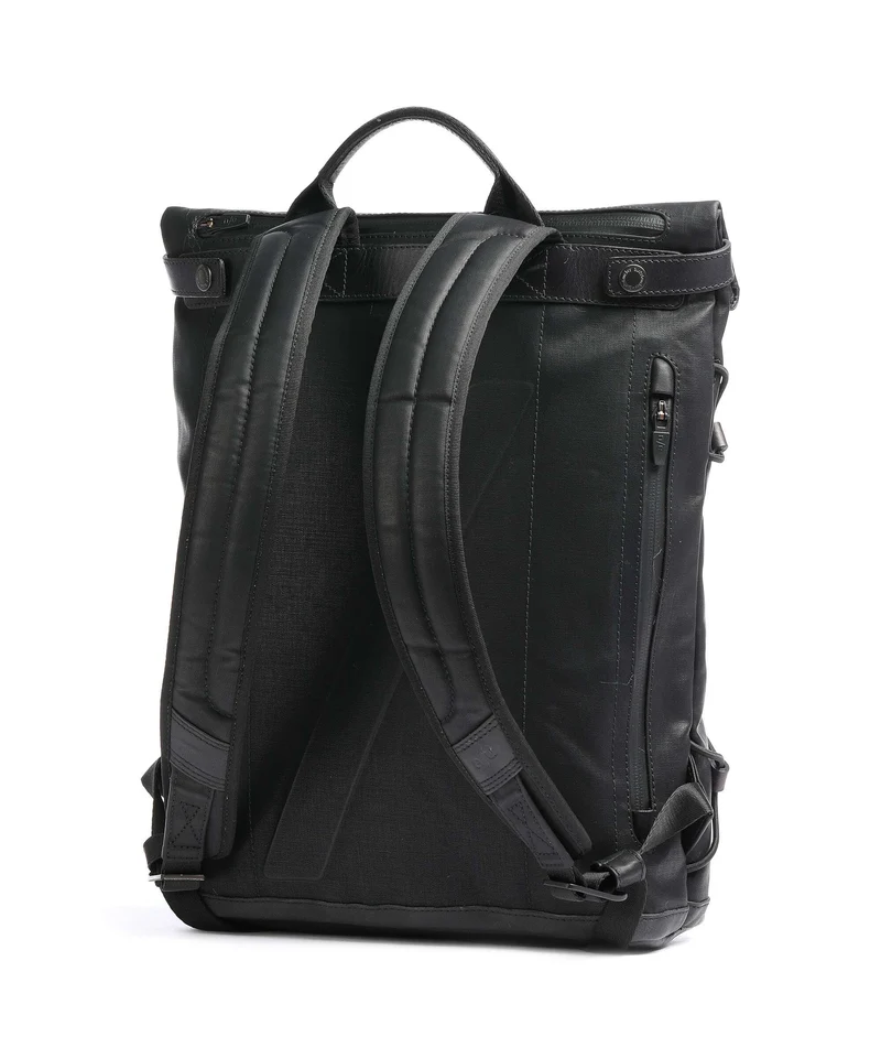 Aunts & Uncles Japan Yokohama Rolltop Rucksack black