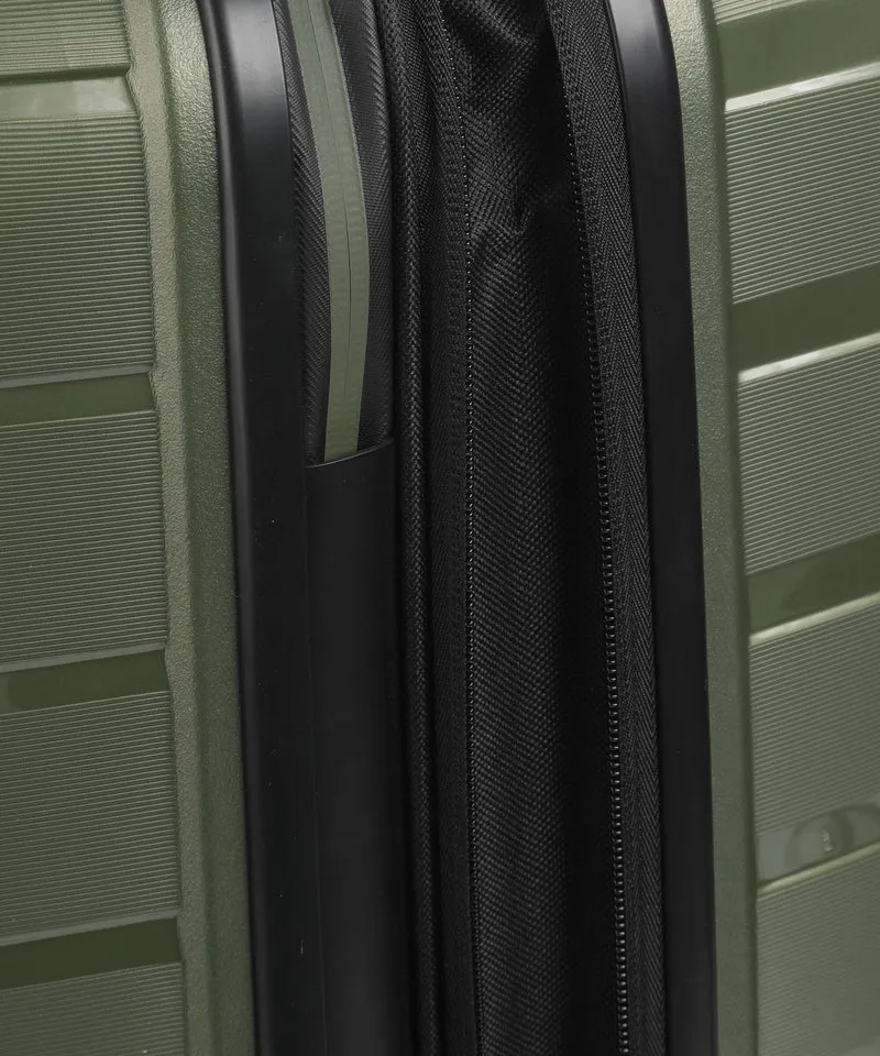Travelite Air Base 4-Rollen Trolley Set olive