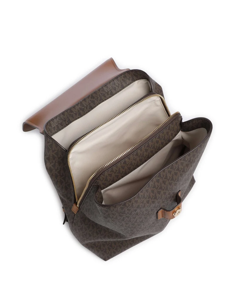 Michael Kors Quinn Medium Rucksack brown/acorn