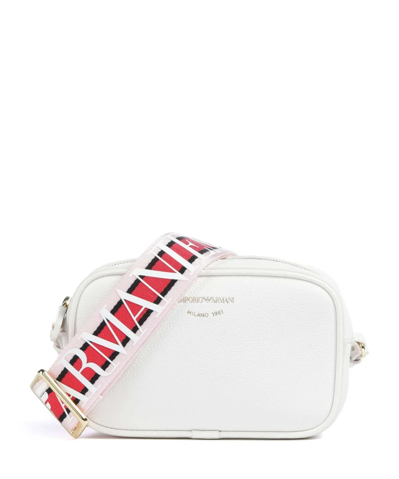 Emporio Armani Lilly Umhängetasche white/brown
