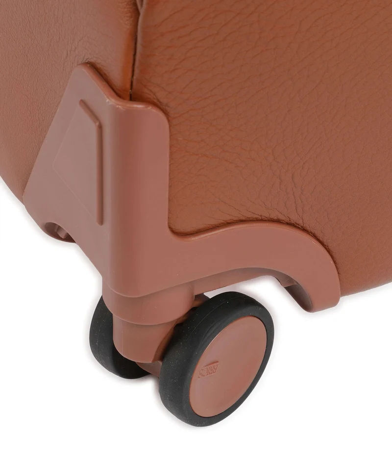 Brics Life Pelle 4-Rollen Trolley leder