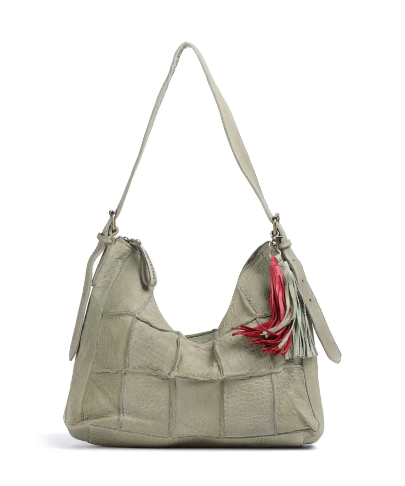Taschendieb Wien Malvengasse 5 Schultertasche green leaf