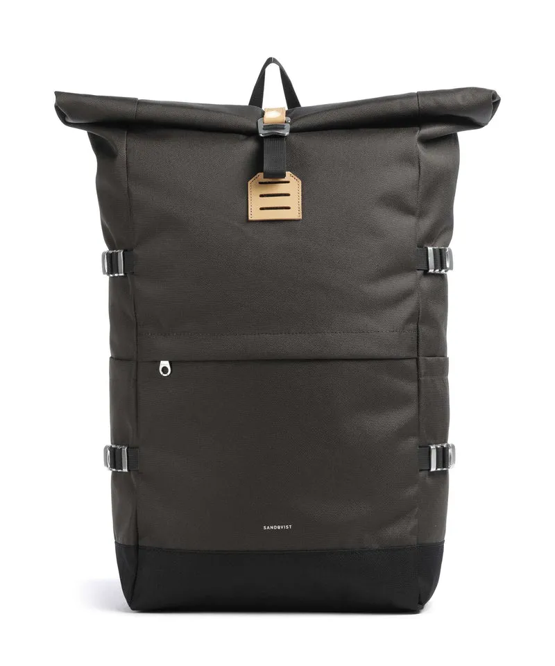 Sandqvist Icon L Rolltop Rucksack brown